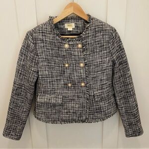 Maeve by Anthropologie Tweed Blazer